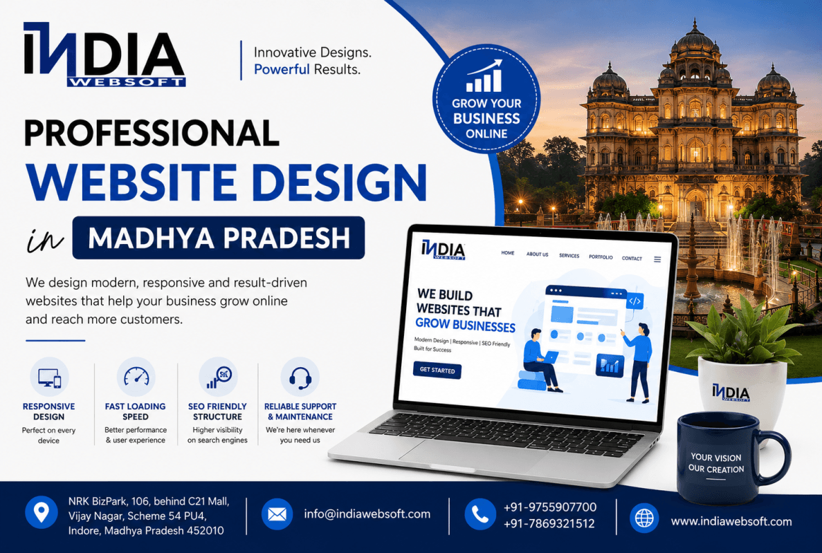 Website Design in Madhya Pradesh: Build a Strong Digital Presence