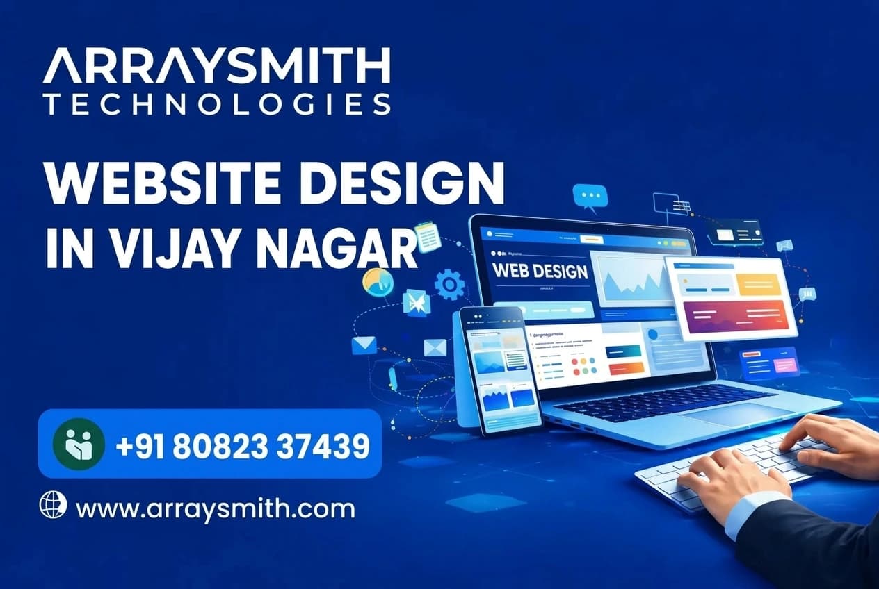 Website Design in Vijay Nagar: Why Indore’s Commercial Hub Demands Modern Web Presence